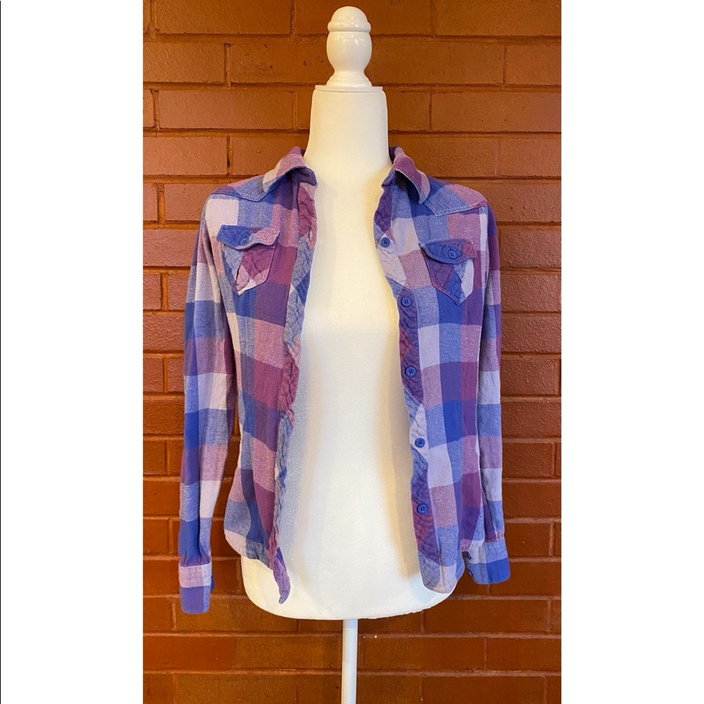 Purple Flannel Size XS